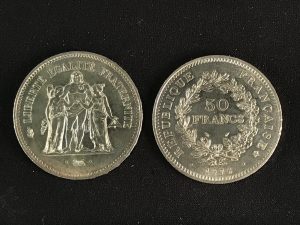 10 Hercules Francs [Argent]