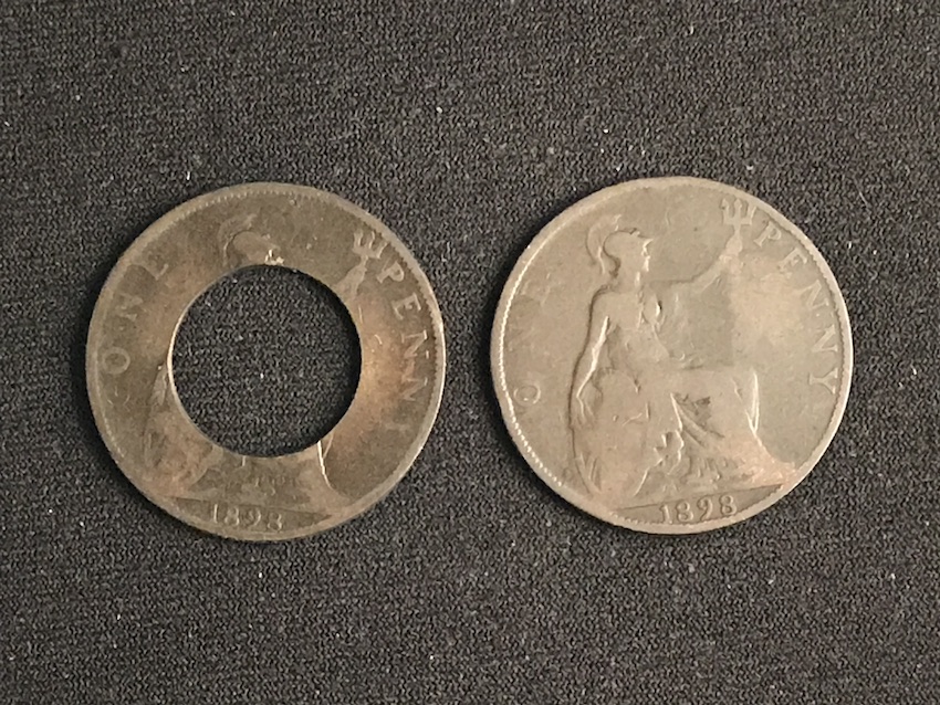 Karate Coin Design MKS Coin Gaffs - KARATE PENNY VICTORIA