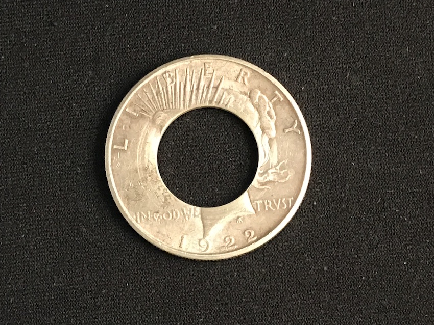Karate Coin Design MKS Coin Gaffs - KARATE $1 PEACE